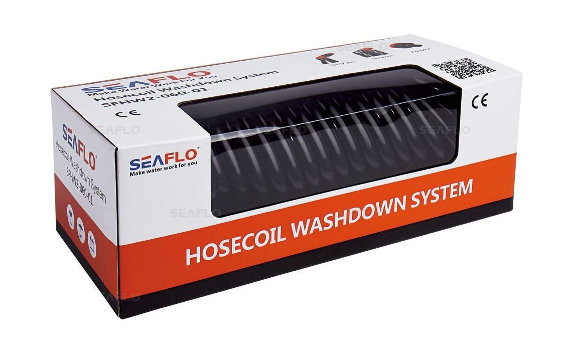 картинка Шланг с распылителем для мытья палубы, 6 м, SeaFlo