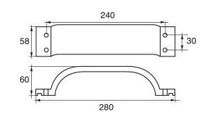 картинка Анод цинковый Mercury/Mariner 150-200 hp. Polipodio