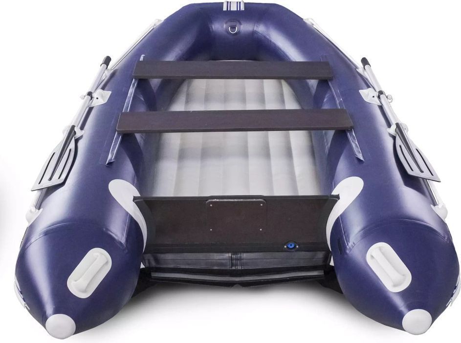 Надувная лодка ПВХ SOLAR-350 К (Оптима), синий