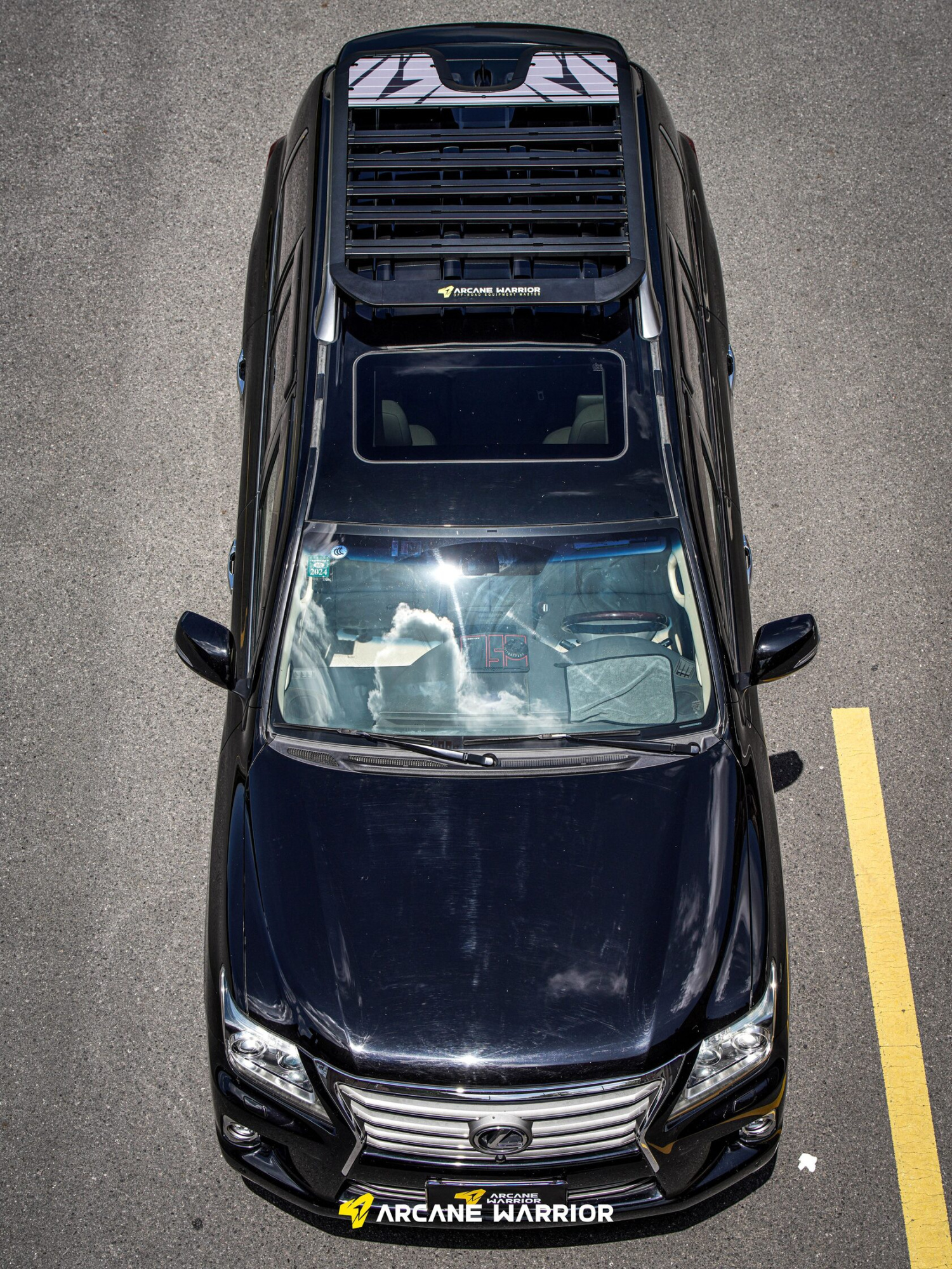 картинка Багажник экспедиционный STORM Roof Rack для LEXUS LX570 (2007-2013)