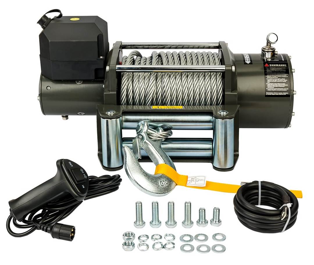 картинка Лебедка АВТОСПАС Як 81 ЛПЭ81И 24В