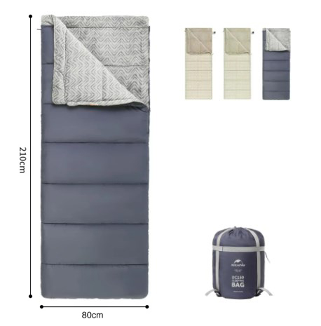 картинка Мешок спальный Naturehike Shanmi, 210х80см, (ТК: +13C), (правый), синий