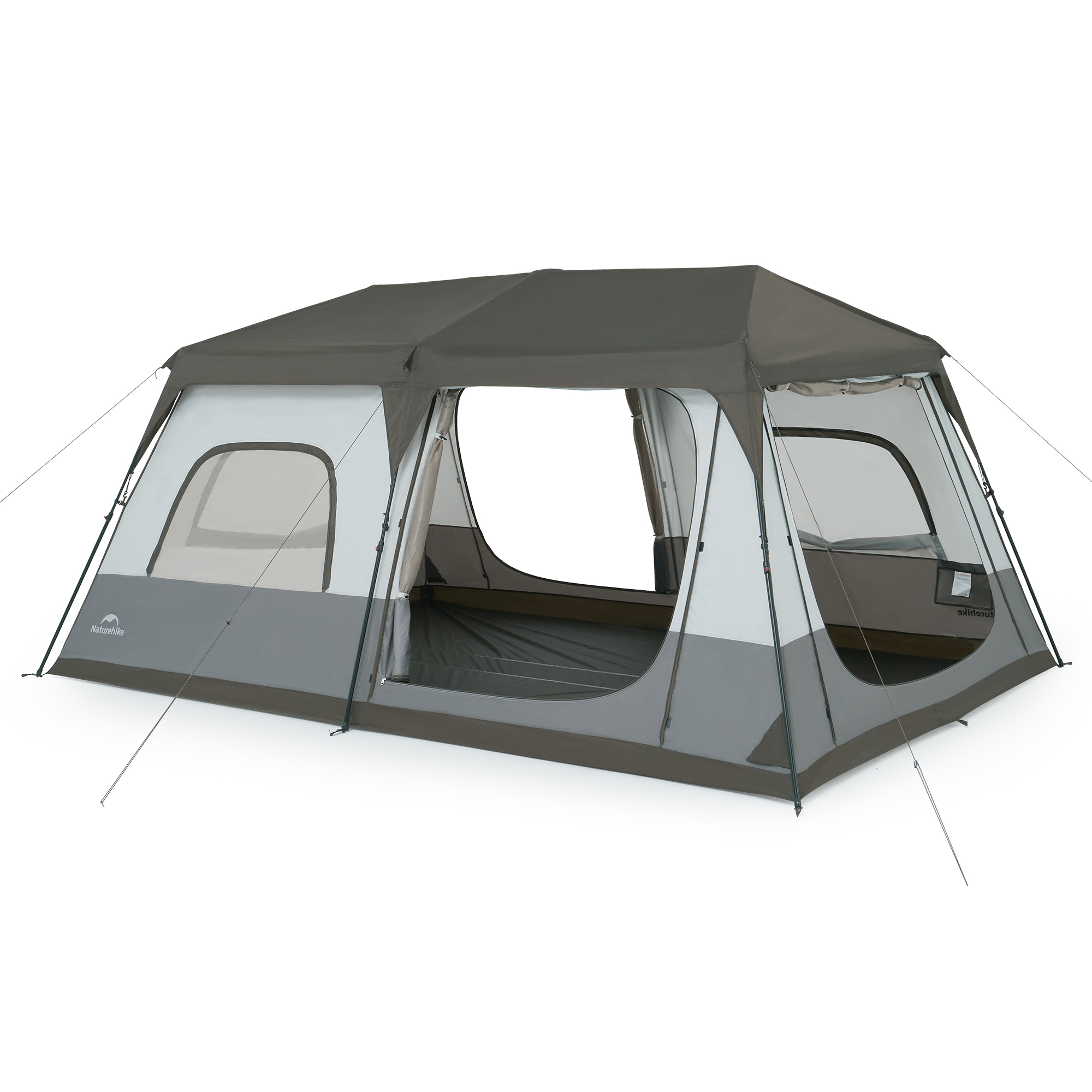 картинка Палатка Naturehike Cape 12.9 быстросборная, серая