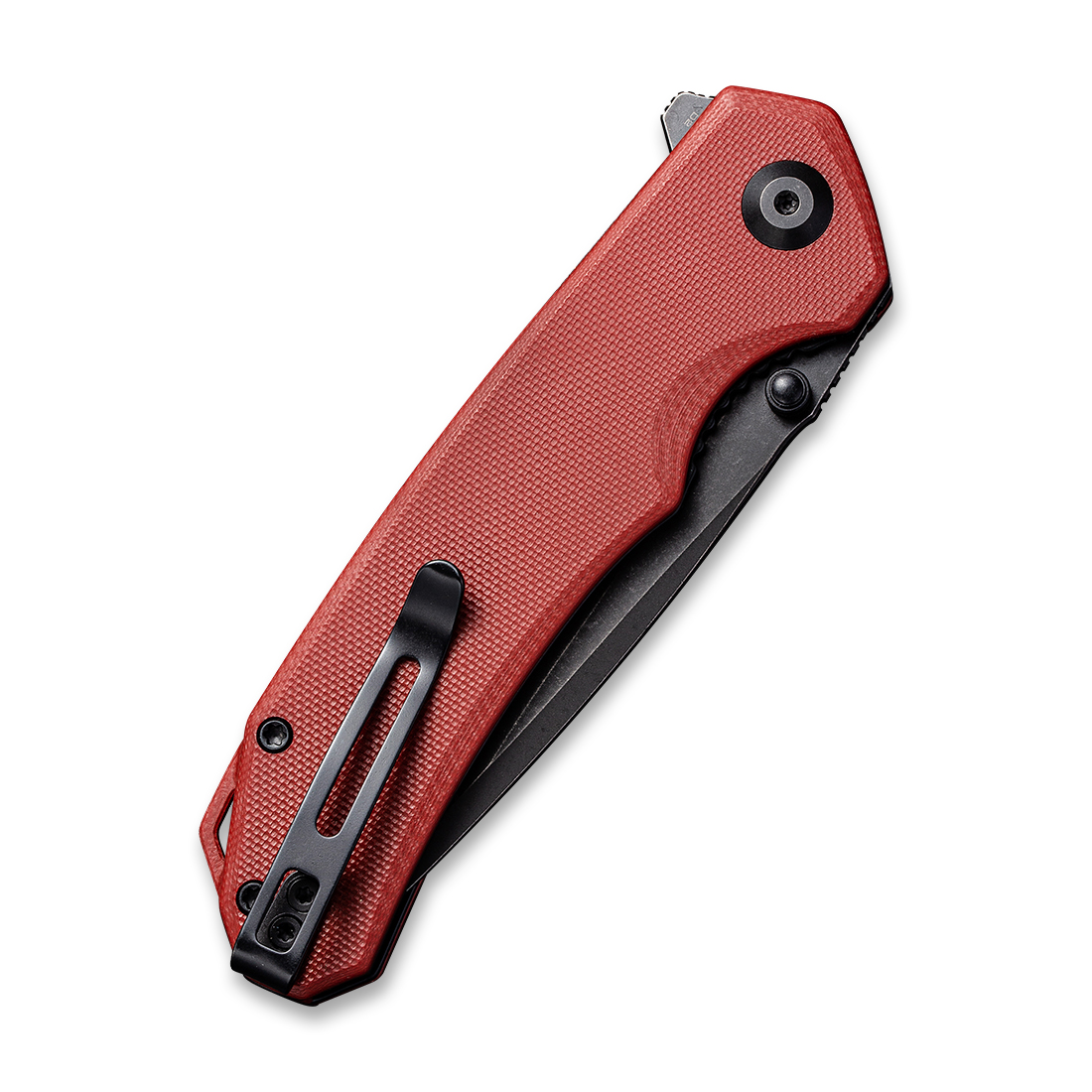 картинка Складной нож CIVIVI Brazen D2 Steel Black stonewashed Handle G10 Burgundy C2023B