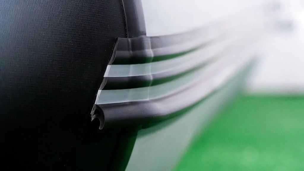 картинка Надувная лодка ПВХ, RiverBoats RB 340 НДНД, черно-серый