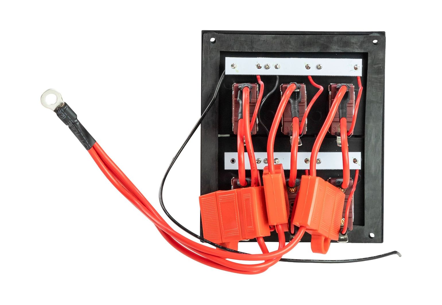 картинка Панель бортового питания 6 переключателей, предохранители, индикация