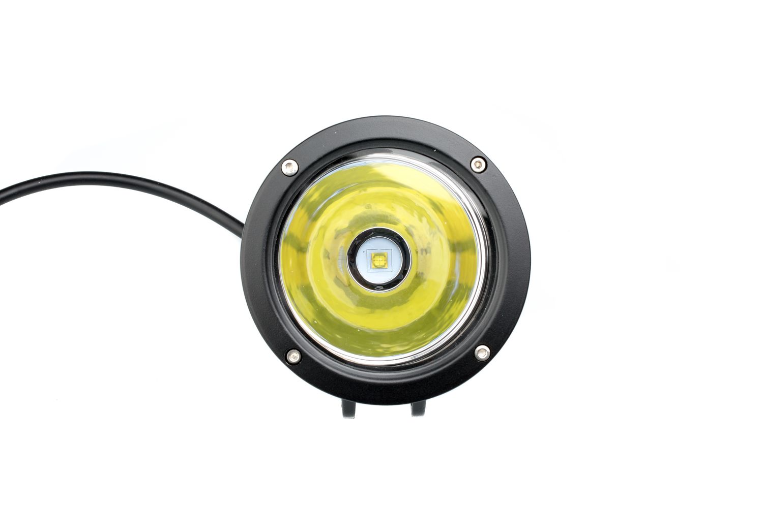 Фара светодиодная NANOLED 25W, круглая, 1 LED CREE, узкий луч, D119х115мм