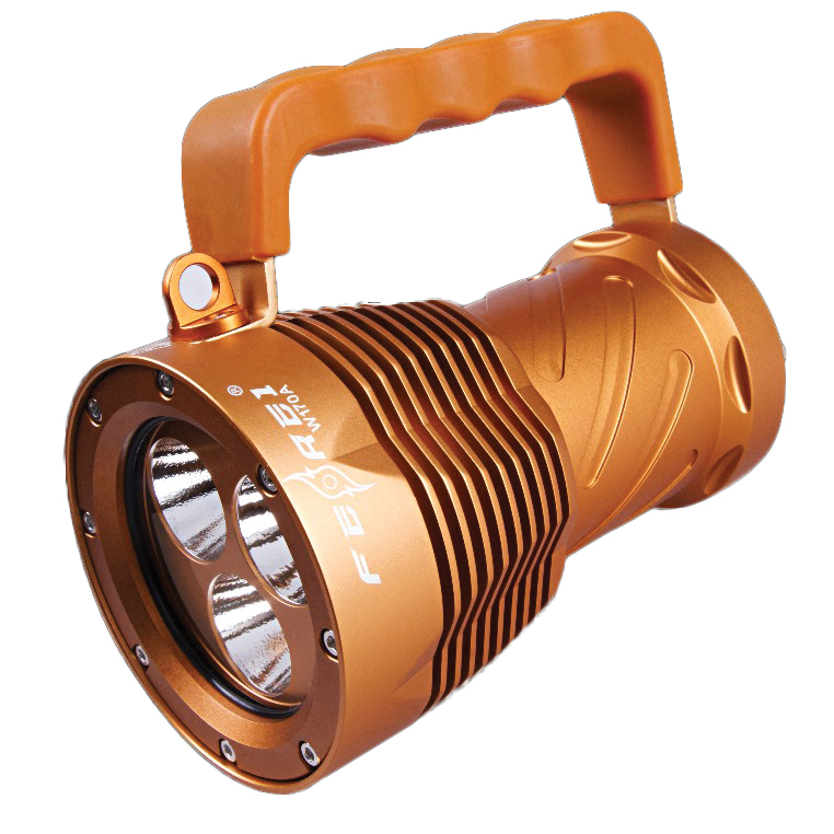 картинка Фонарь для дайвинга Ferei W170A CREE XM-L2 (теплый свет диода)