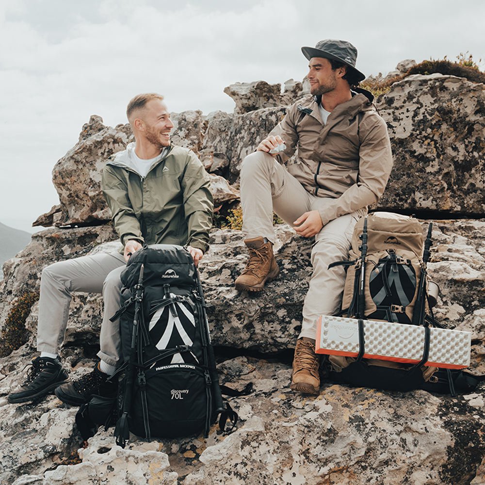 Рюкзак Naturehike NH70B070-B 70 л черный, 6975641887485
