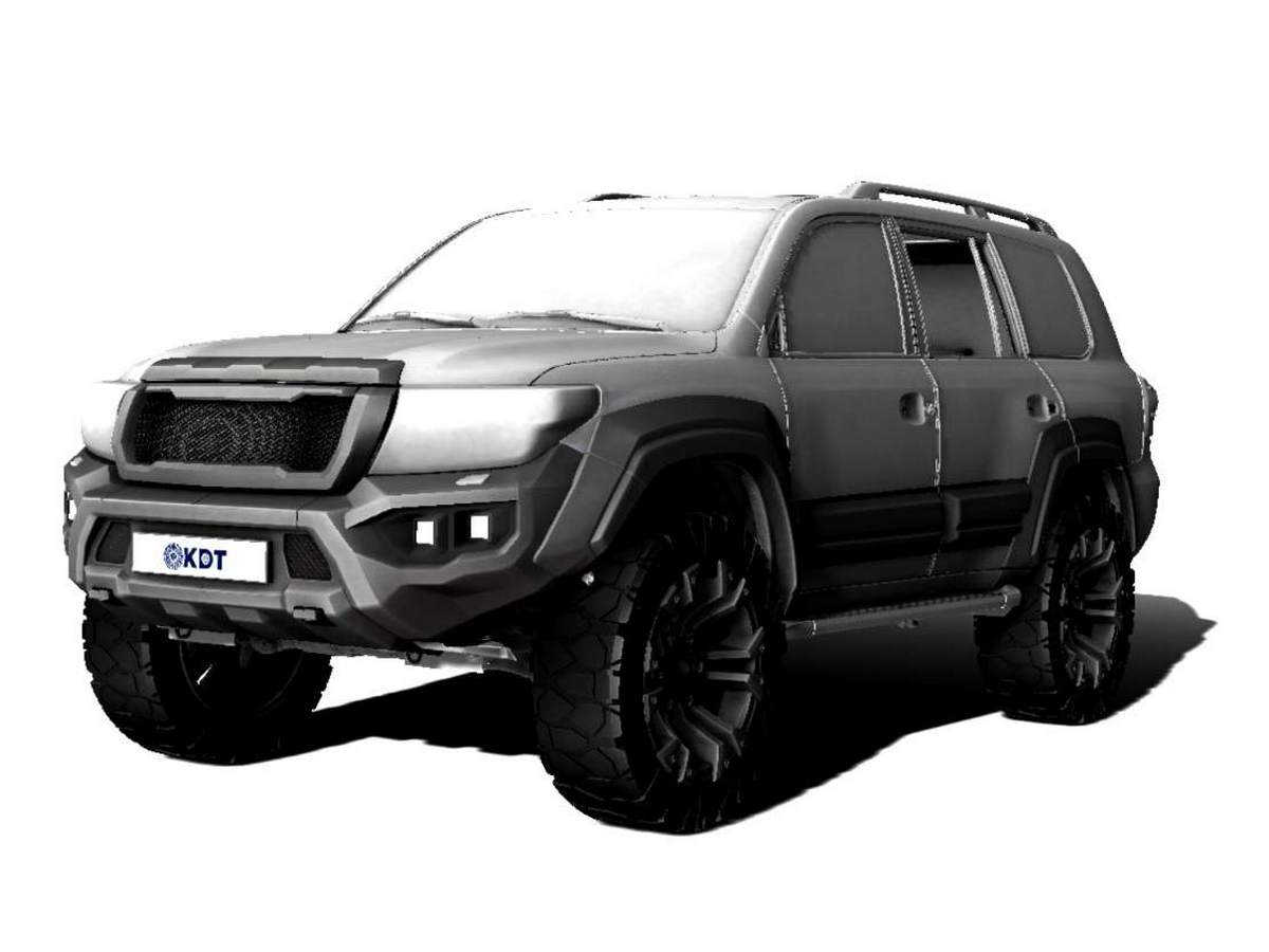 картинка Колёсные арки - Toyota Land Cruiser 200