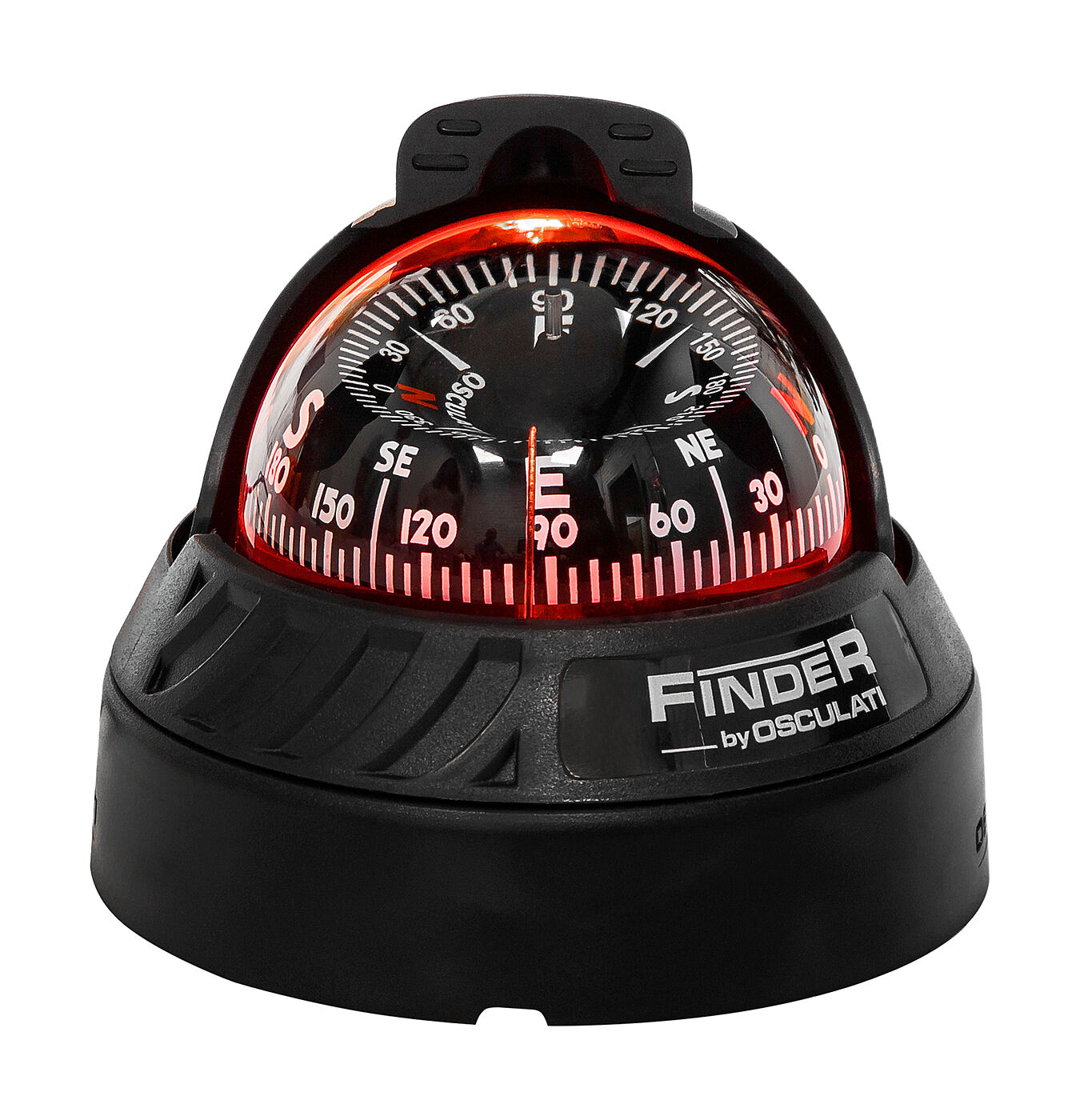 картинка Компас FINDER размер 2" 5/8 (67 мм), накладной, черный