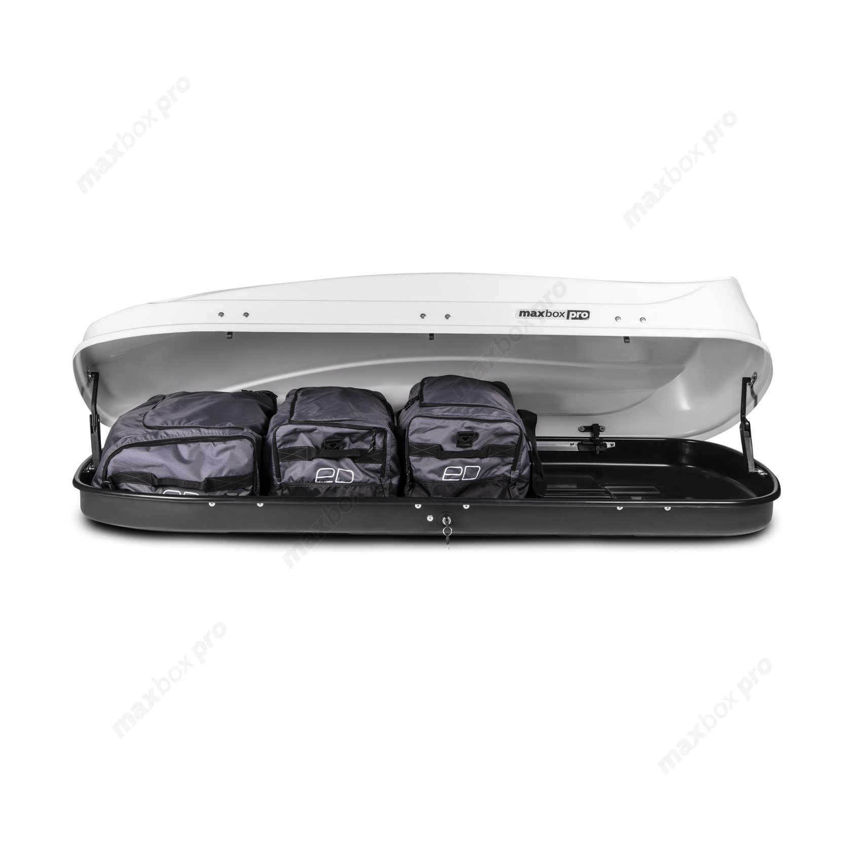 Автобокс MaxBox PRO 520 (большой) белый глянцевый
