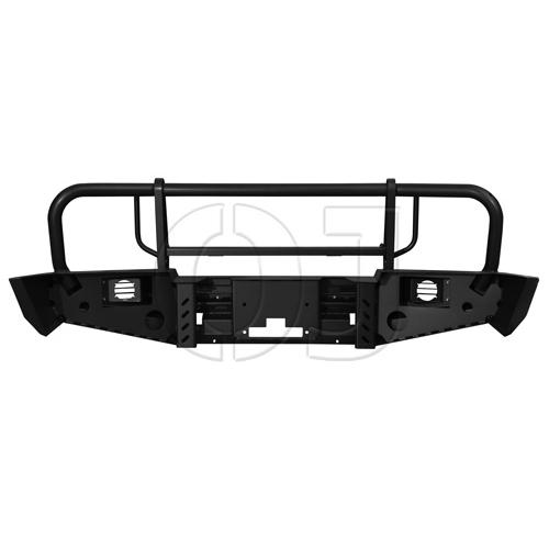 картинка Передний силовой бампер Nissan Navara III 2005-2010, Nissan Pathfinder III 2004-2010г OJ серия Трофи 02.012.03