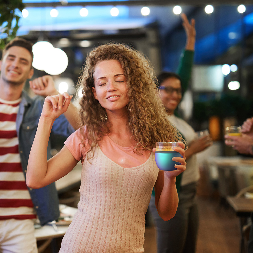 картинка Термобокал для вина WINE KUZIE 440 мл, мультиколор