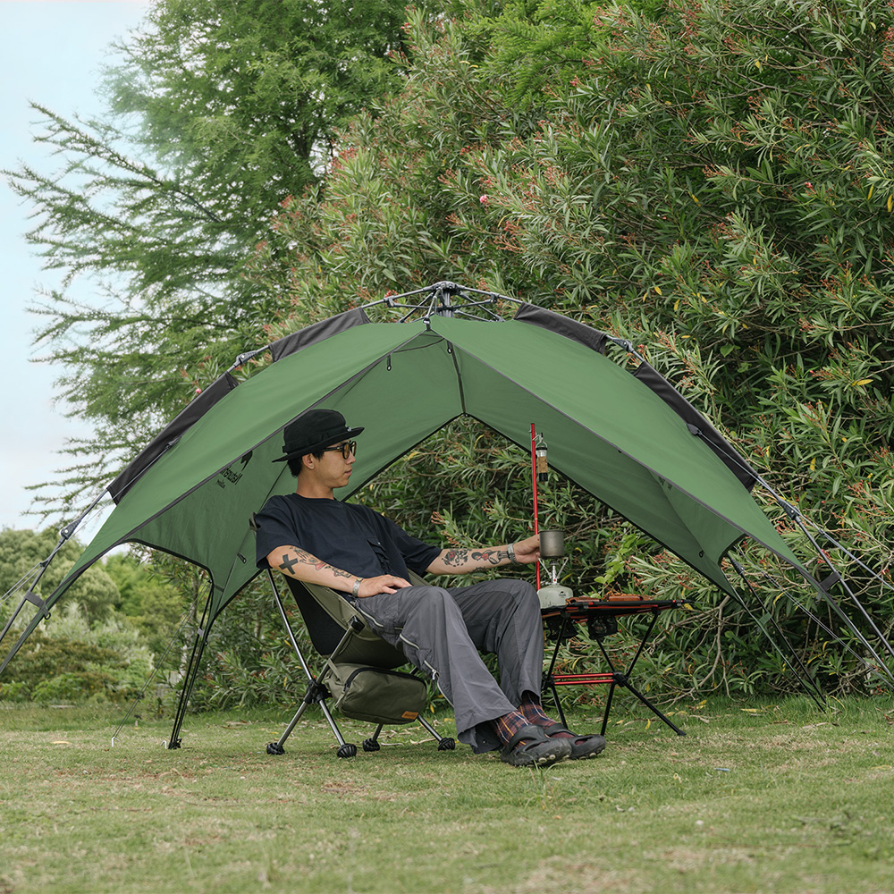 Палатка Naturehike автоматическая NH21ZP008, трехместная, зеленая, 6976023922336