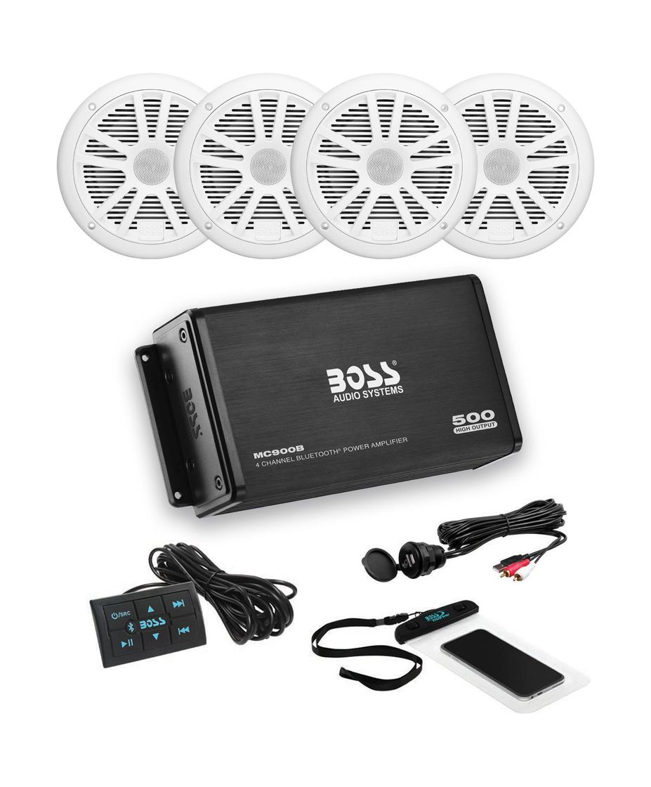 картинка Аудиосистема с усилителем BOSS ASK904B.64 (комплект4)