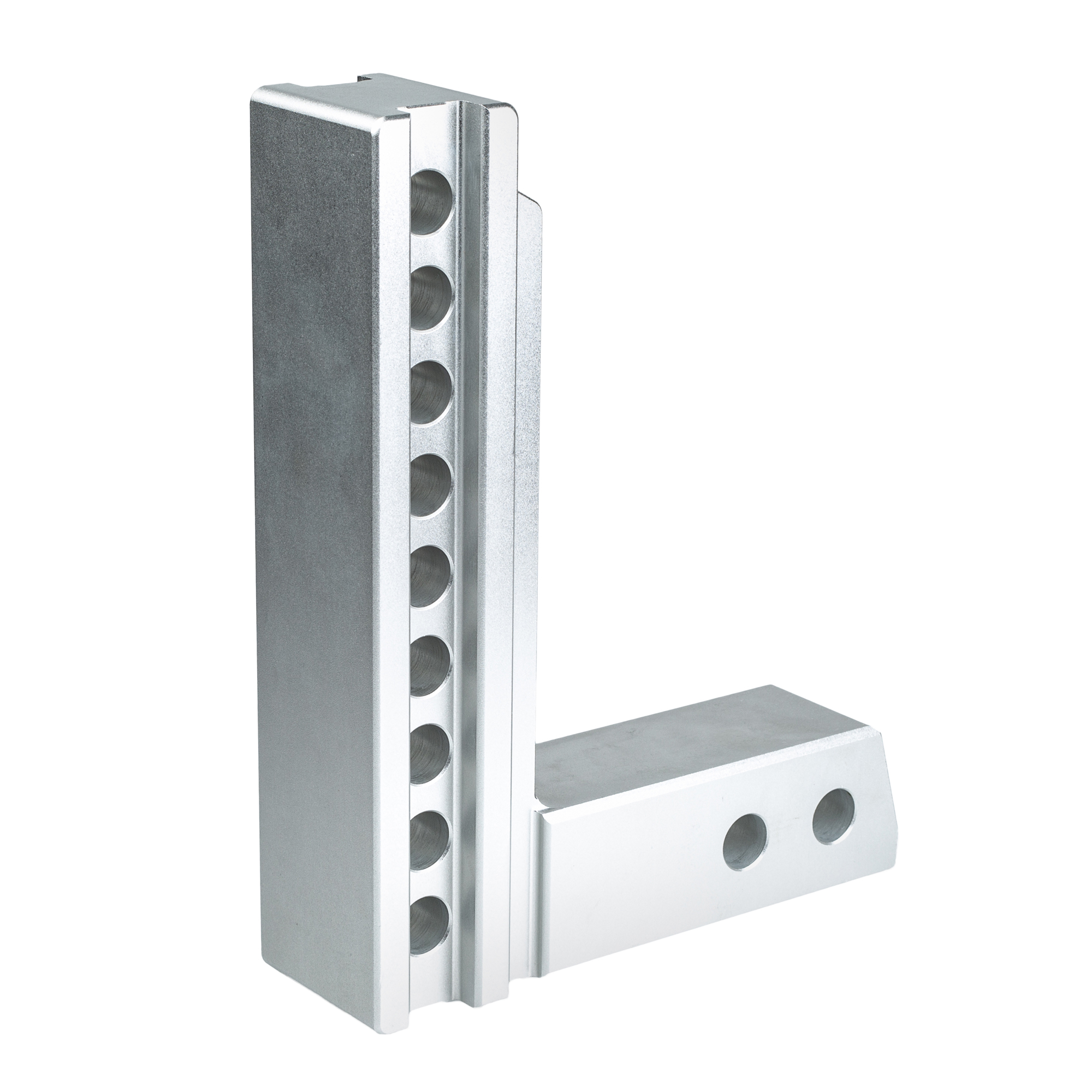 картинка Фаркоп с регулировкой высоты на 8 дюймов алюминивый с 2-мя шарами, 2" и 2-5/16" под квадрат, с двумя фиксаторами.