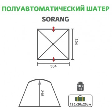 картинка Шатер HELIOS SORANG