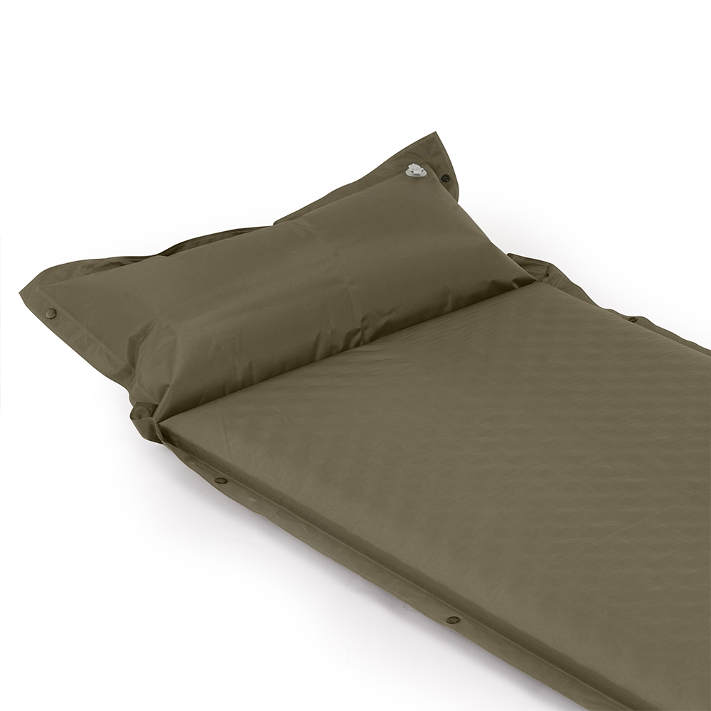 Коврик Naturehike CNK2300DZ014 D01 самонадувной с подушкой зеленый 3см, 6976023923364