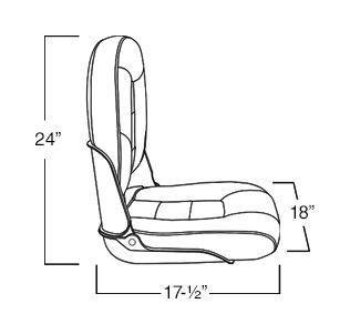 картинка Кресло SKIPPER PREMIUM с высокой спинкой, черный/серый/темно-серый