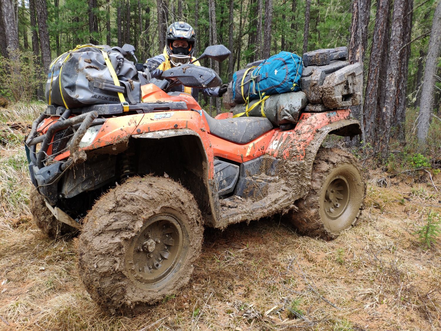 картинка Пластиковый диск с двойным бедлоком 4x110 для квадроцикла