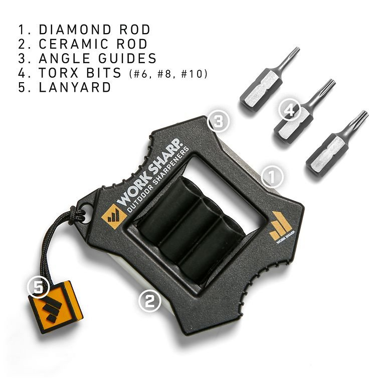 картинка Точилка ручная Work Sharp MICRO SHARPENER, WSEDCMCR-I