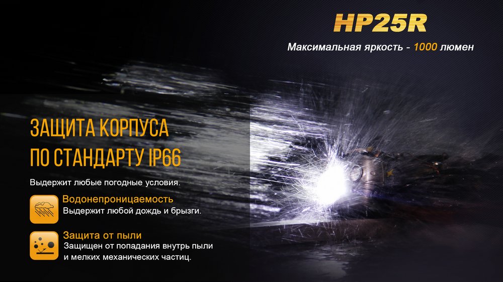 картинка Налобный фонарь Fenix HP25R