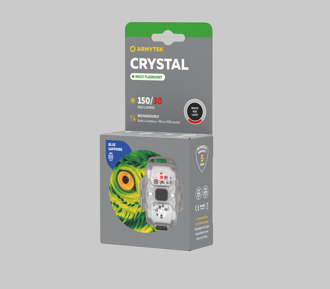 картинка Фонарь Armytek Crystal Blue