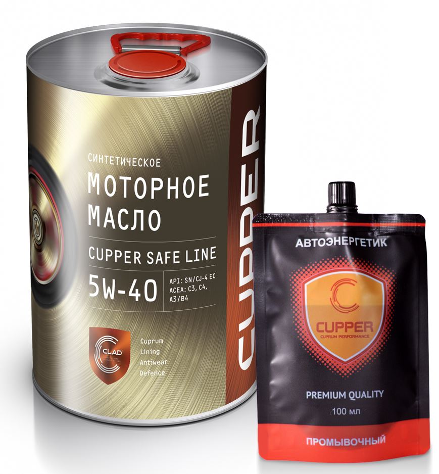 картинка Комплект для первого применения CUPPER SL 5W40 4л + 100мл
