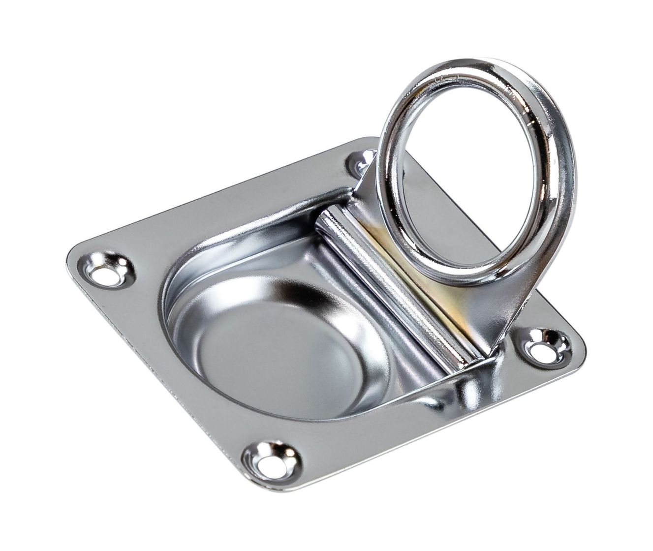 картинка Ручка палубная потайная 65х56х1 мм, нержавеющая