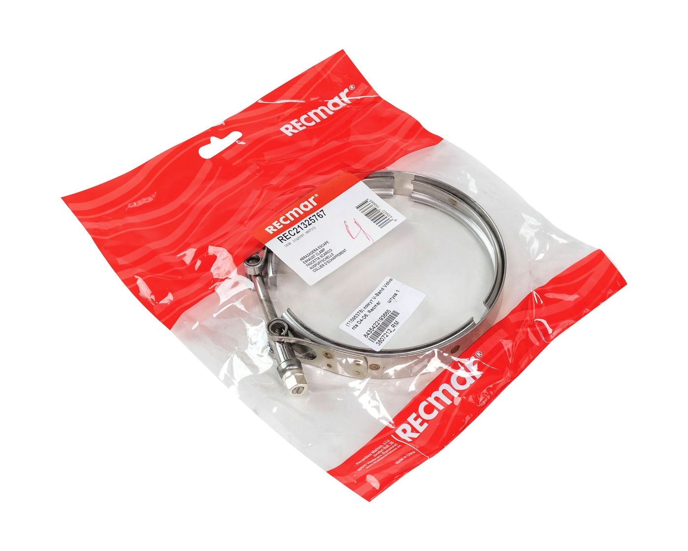 Хомут V-Band Volvo Penta D4-D6, Recmar