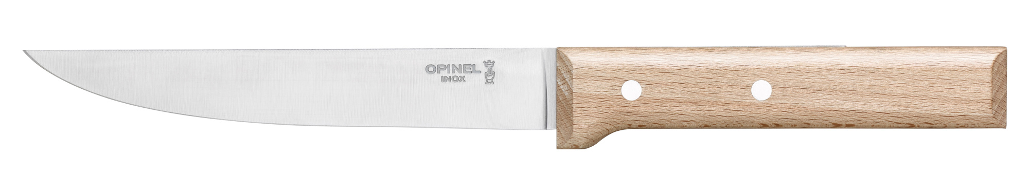 картинка Нож столовый Opinel №120, деревянная рукоять, нержавеющая сталь, 001820