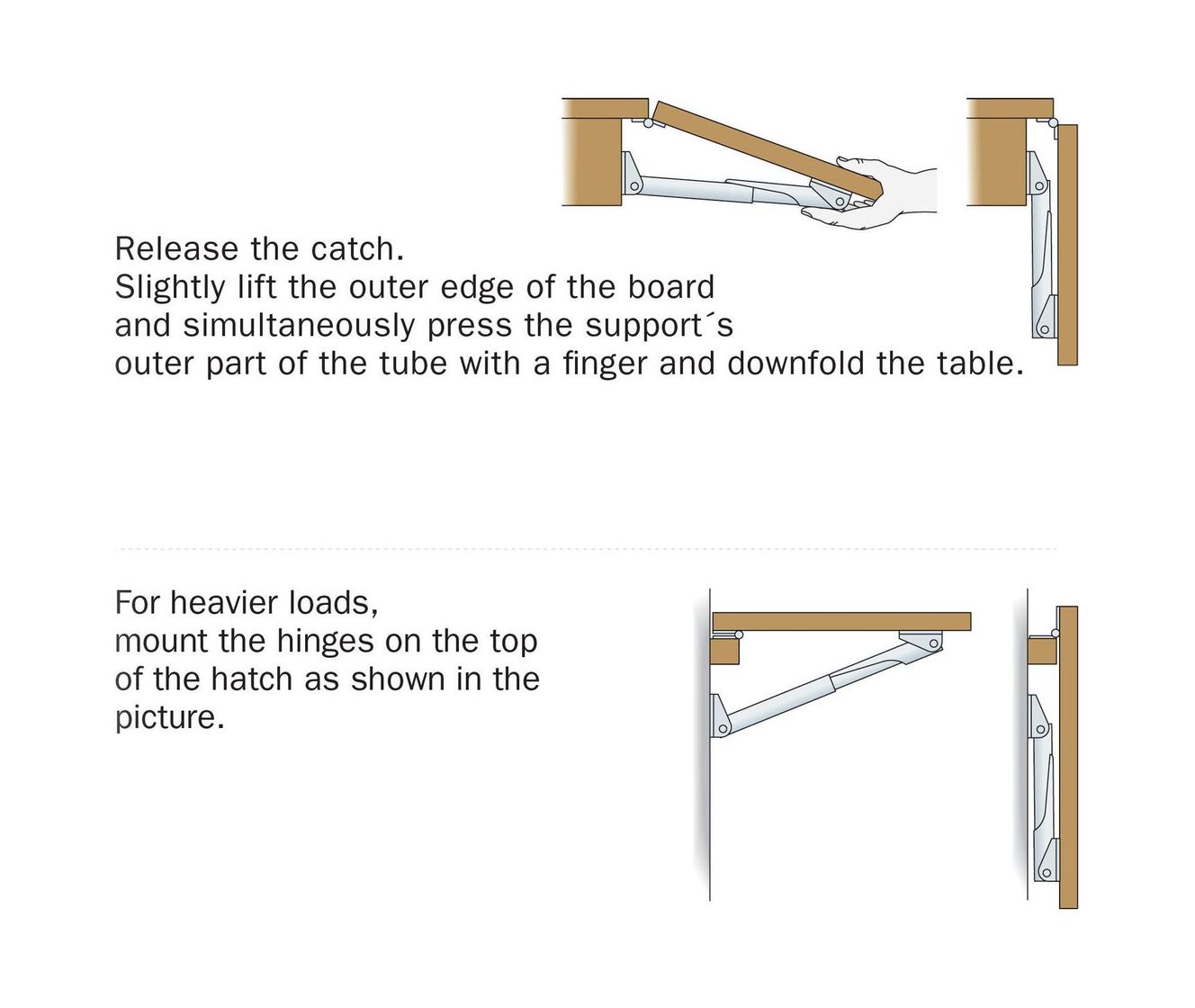 картинка Кронштейн телескопический Rakego 402 мм, алюминий AA6061, ROCA