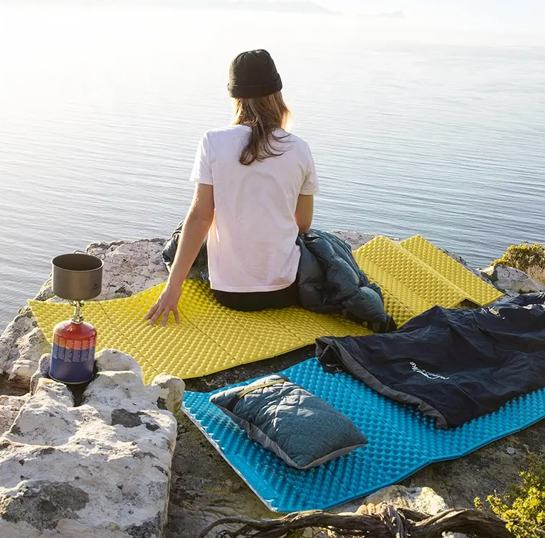 картинка Коврик туристический Naturehike 187х56х2,5 см. IXPE, голубой