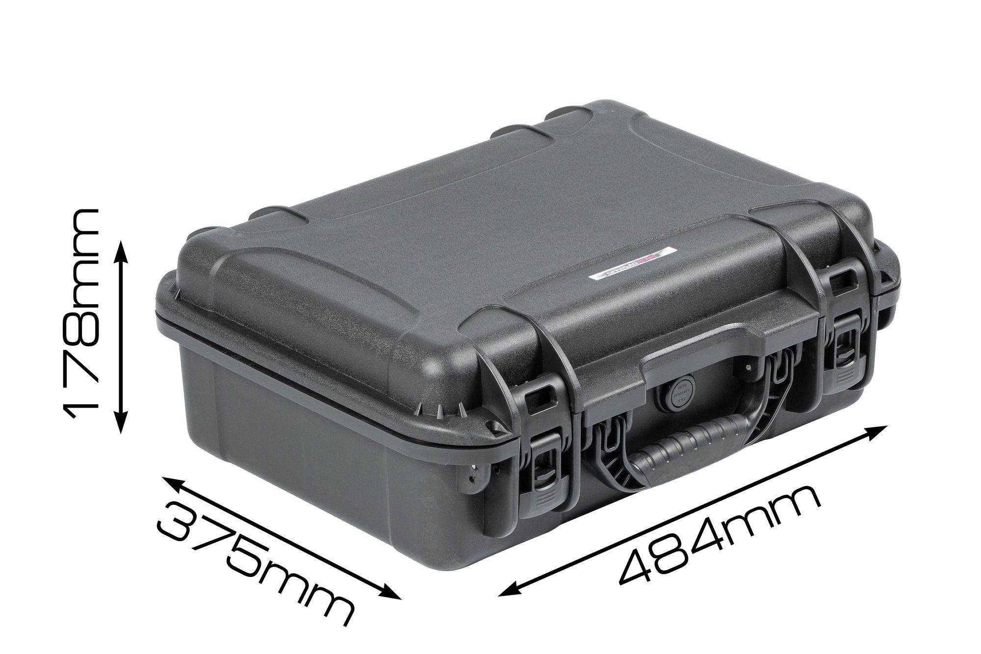 Кейс OffRoadTeam Element EL613310 ЧЕРНЫЙ, внутри 442*303*160мм, IP65