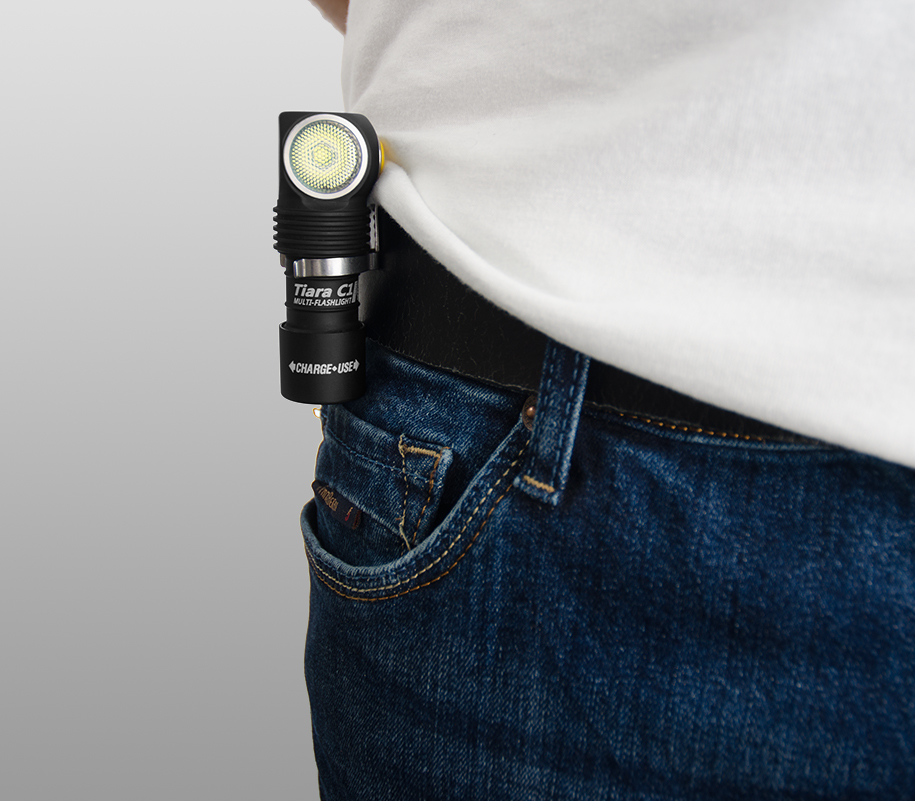 картинка Налобный фонарь ARMYTEK TIARA C1 Pro Magnet USB XP-L БЕЛЫЙ
