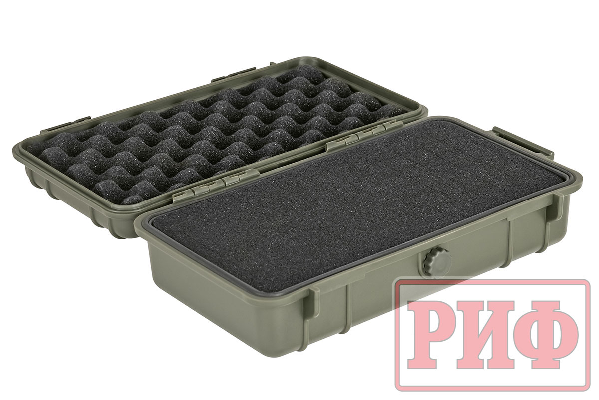 Кейс РИФ 237x137х70 мм IP67, цвет Хаки