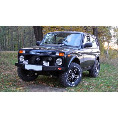 картинка Передний силовой бампер LADA 4х4 3 дв., LADA 4х4 5 дв. OJ серия Трофи 02.230.01