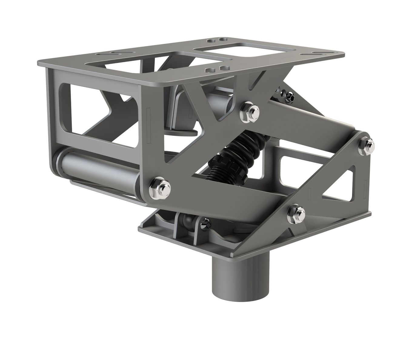 картинка Стойка амортизационная Практик Storm Q, оцинкованная, окрашенная RAL 9023