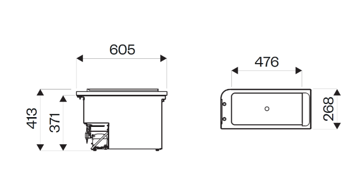 картинка Компрессорный холодильник Indel B Top Loaded TL27 12/24V