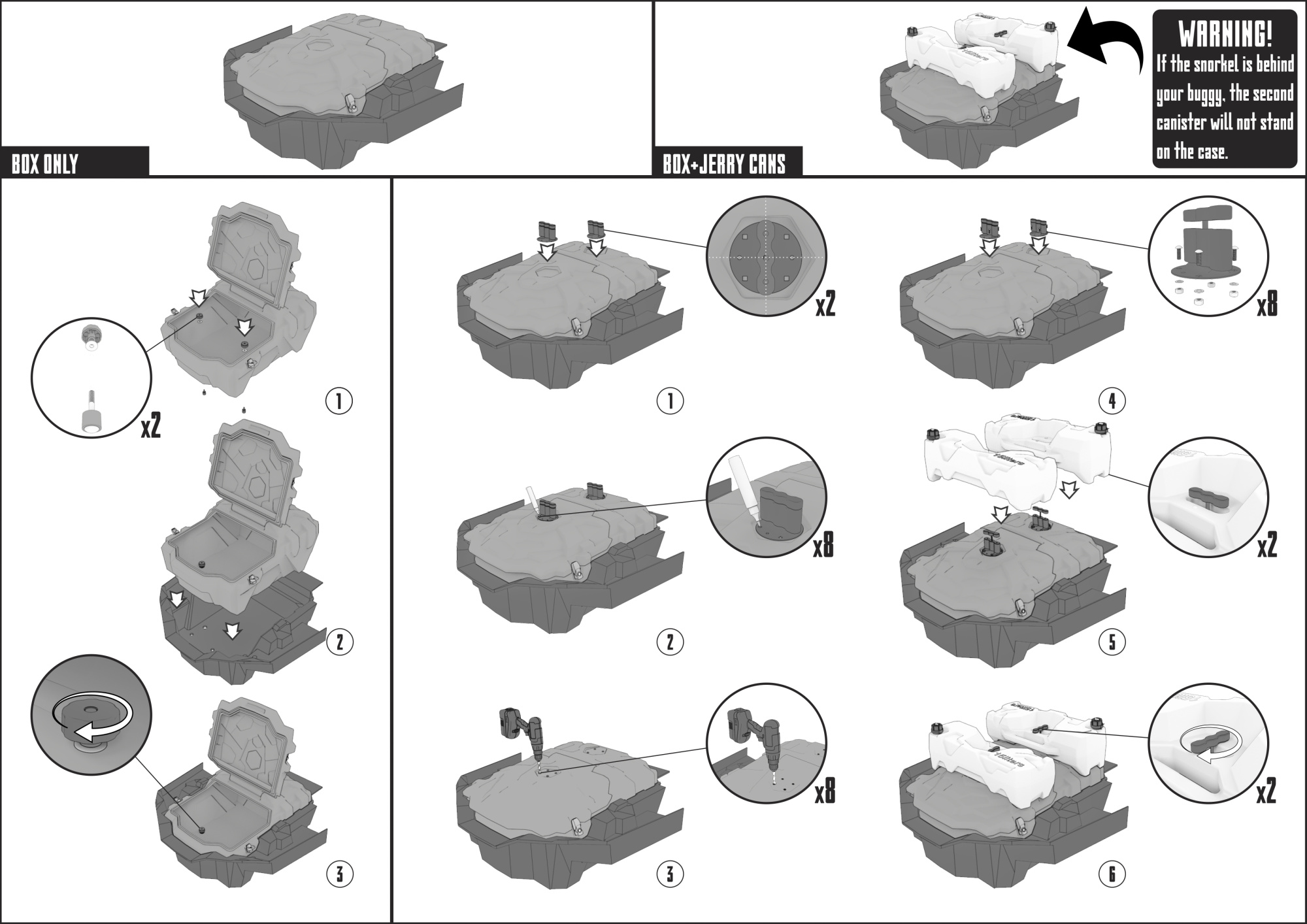 картинка Кофр для POLARIS RZR XP 1000