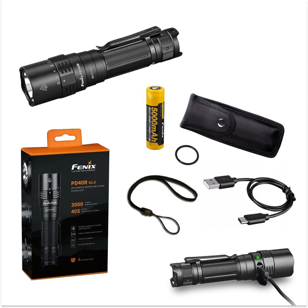 Фонарь Fenix PD40RV2.0