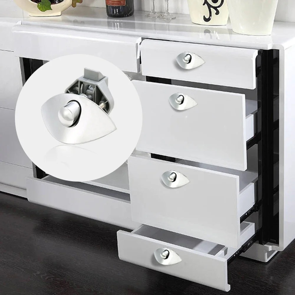 картинка Кнопка-замок мебельный BL03-GB (антрацит)