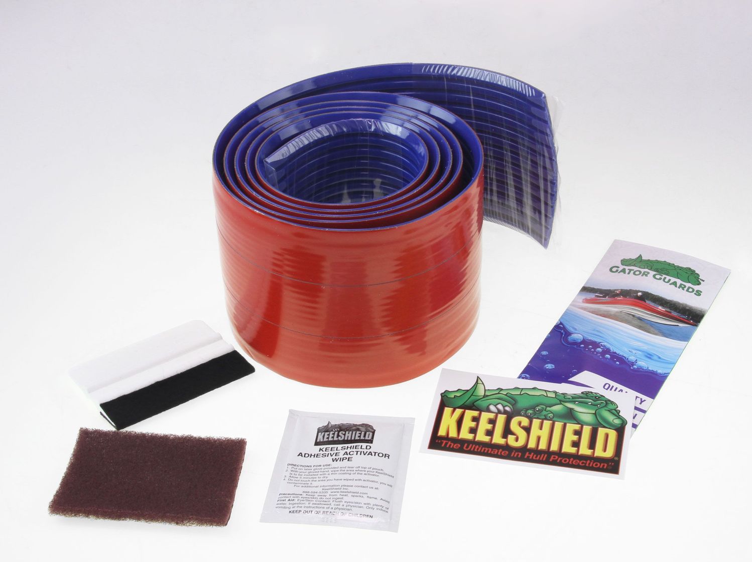 картинка Защита киля KeelShield, 2.44 м, синий цвет