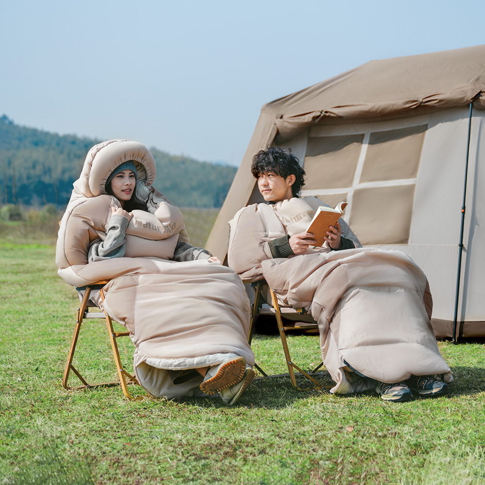 картинка Спальный мешок Naturehike CNK2350WS026 PS300 облегченный коричневый,6976507664240