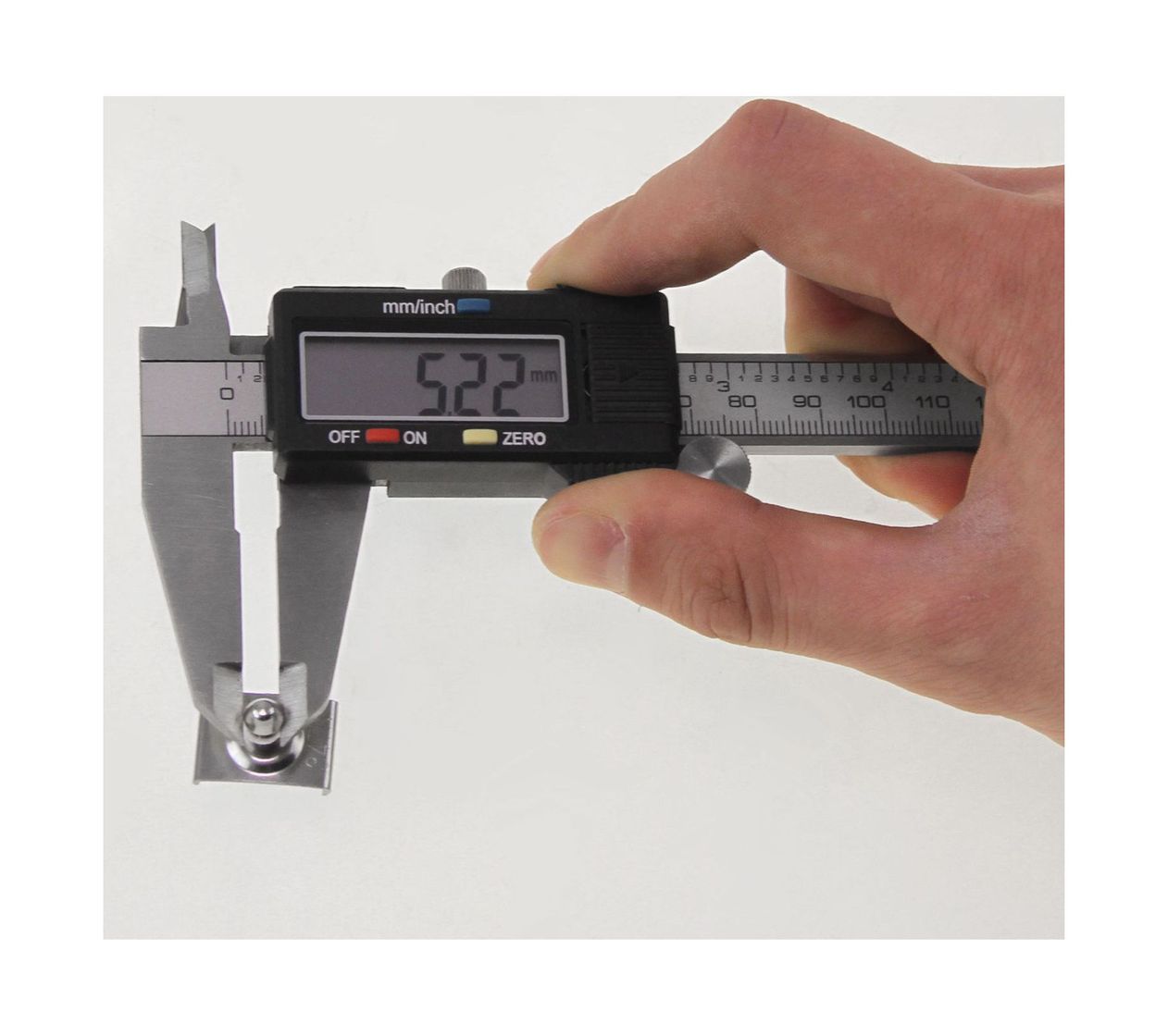 картинка Ответная часть DOT для тентовой застежки на клипсе, никелированная латунь