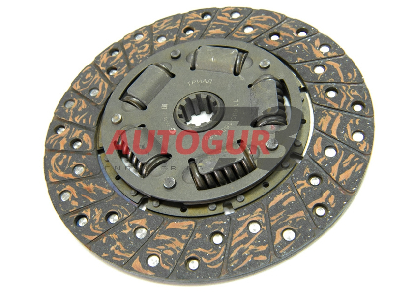 картинка Диск сцепления ведомый под лепестковую корзину (тонкий вал)  (Триал) 