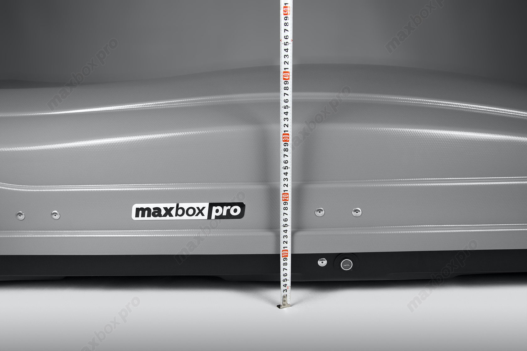 Автобокс MaxBox PRO 520 (большой) карбон серый