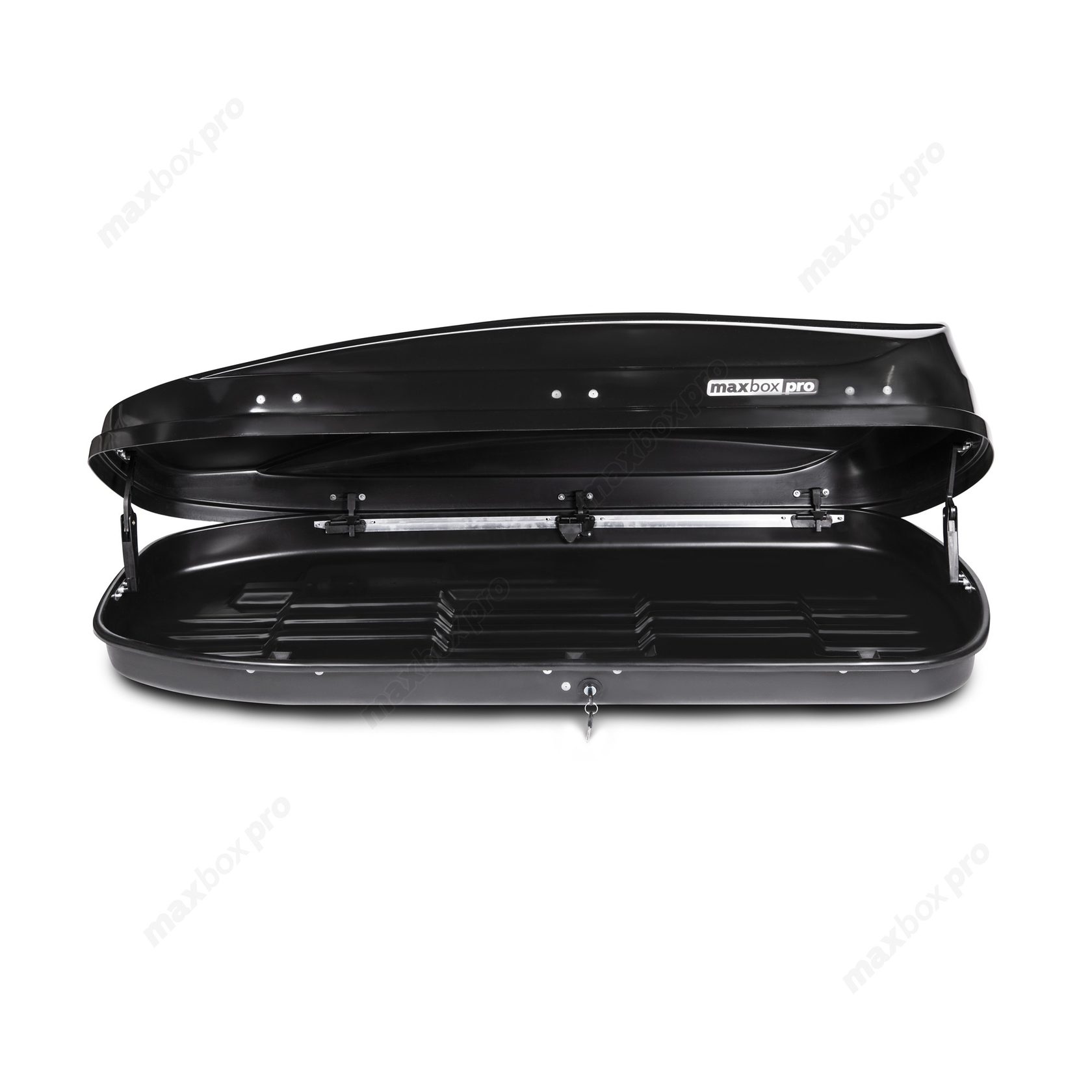 картинка Автобокс MaxBox PRO 460 (средний) черный глянцевый
