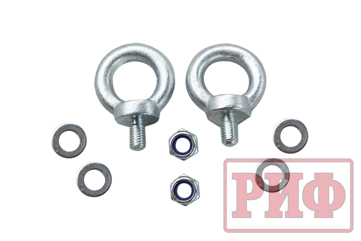 картинка Бампер задний РИФ для Toyota Tundra 2007+ с площадкой под лебёдку, квадратом под фаркоп и фонарями